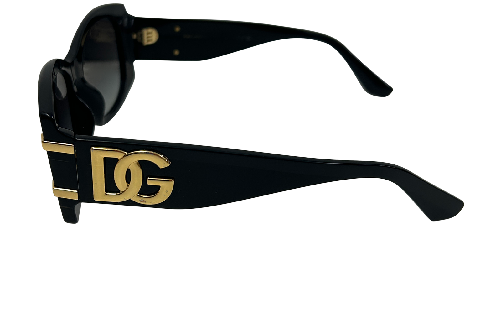 Dolce Gabbana Gafas de Sol, 100&euro;, Accesorios, Negro/Oro, Tafetán - Acetato, Vista inferior